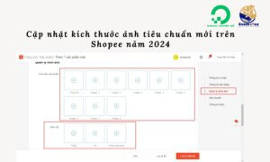 cập nhật kích thước cho từng loại ảnh trên Shopee 2024