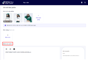 Cách đăng sản phẩm lên TikTok Shop